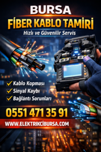bursa fİber kablo tamİrİ